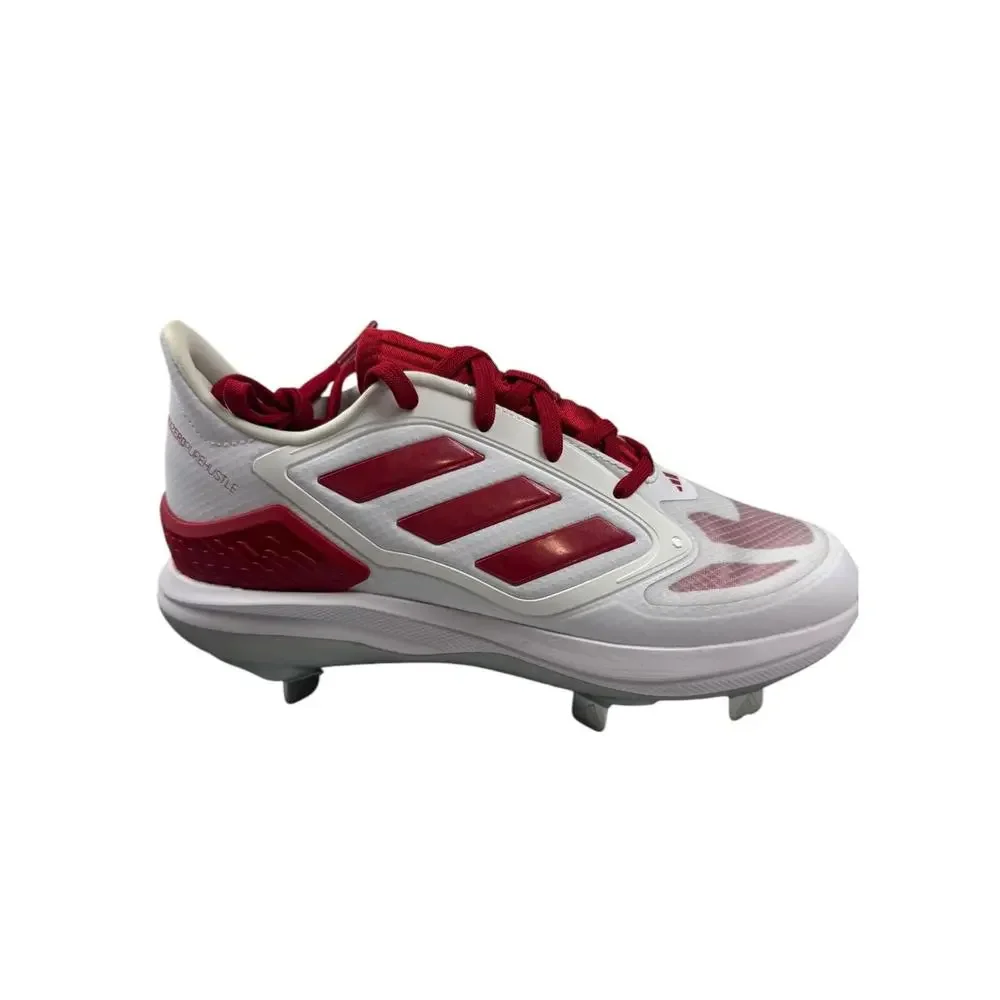 adidas‎ Women's Adizero Purehustle 3 Elite Sneaker, White/Team Power Red/Silver